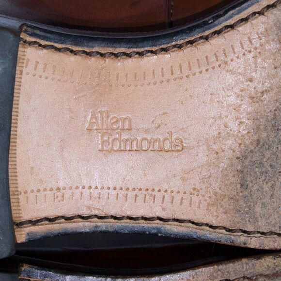 Allen Edmonds Cody Brown Leather Tassel Loafer Made in USA Men Size 11.5A Narrow main image 16